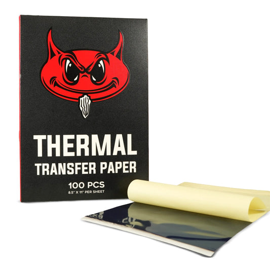 CAM Tattoo Thermal Stencil Paper - 8.5" x 11" (100 Sheets/Box)