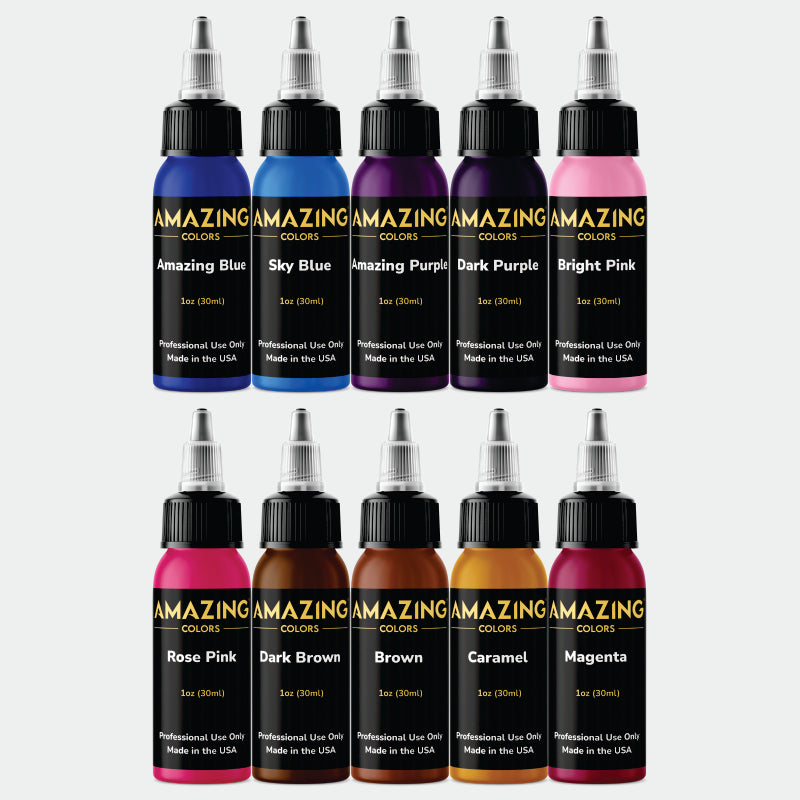 Amazing Colors Ink Set - Standard Set - 20 Colors (1oz.)