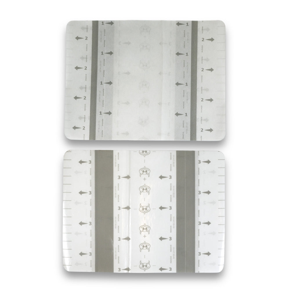 CAM Transparent Aftercare Bandage (Pre-Cut Sheets) - 20 Sheets - 6" x 8" (15cm x 20cm) - Matte