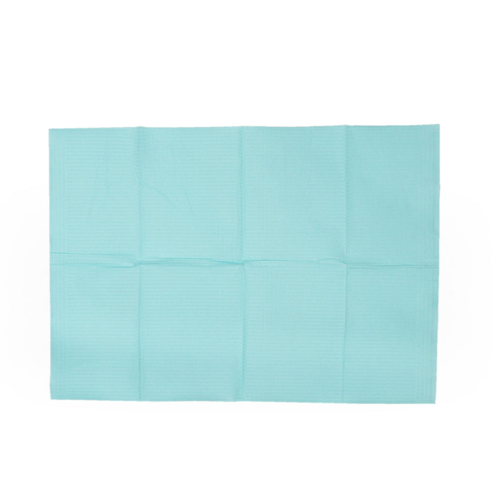 Blue Disposable Lap Cloths / Dental Bibs 13" x 18" (500/Case) - Gorilla