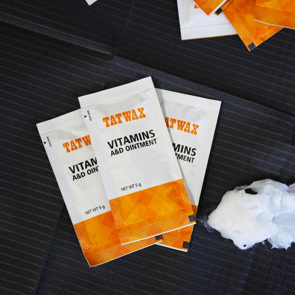 TATWAX Vitamin A&D Ointment - 5 Gram Foil Packets (144/Box)