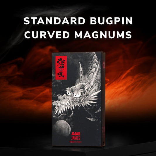 CAM x AMI JAMES Cartridges - Standard Bugpin Curved Magnums - #10 (0.30mm) - 20/Box