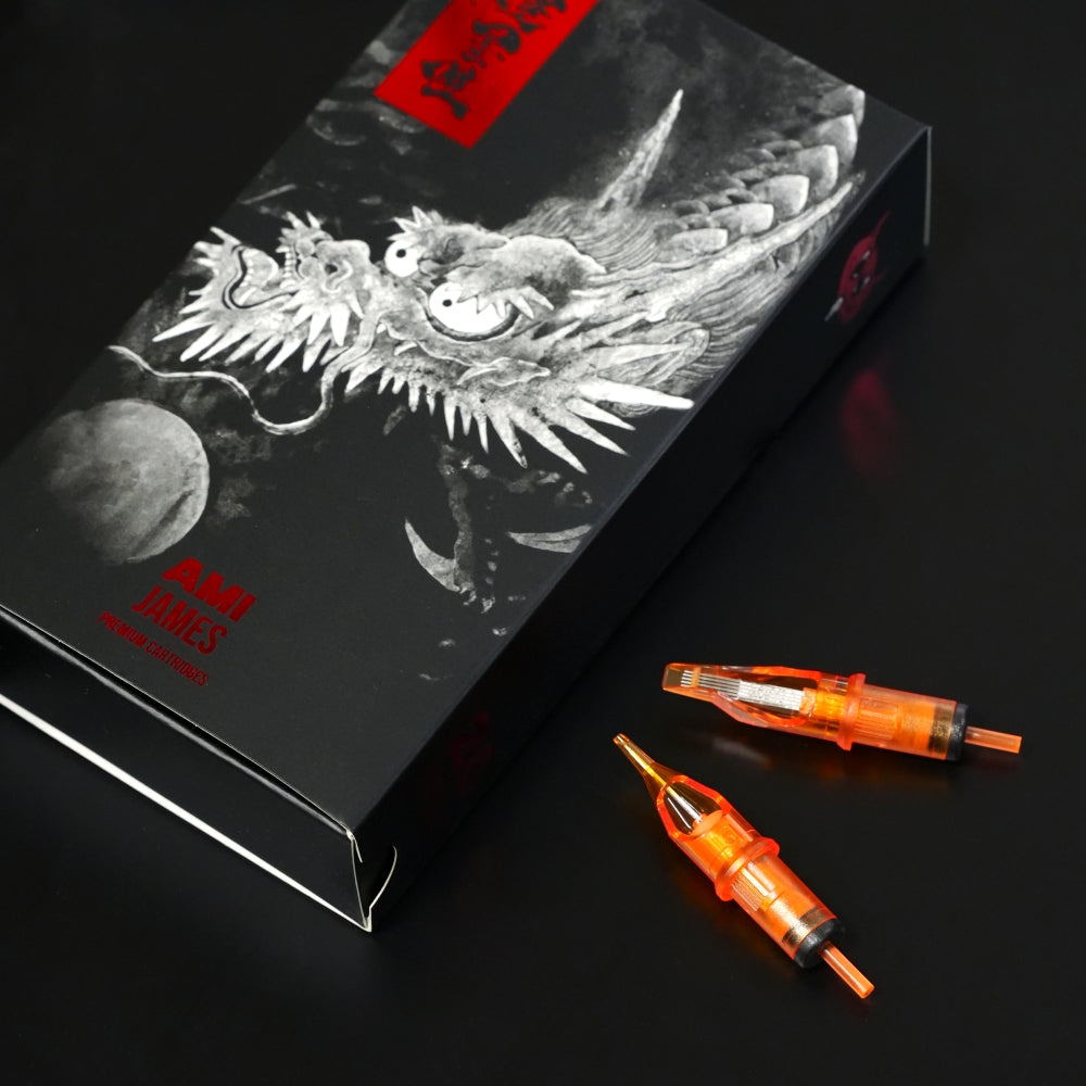 CAM x AMI JAMES Cartridges - Standard Bugpin Round Liners - #10 (0.30mm) - 20/Box