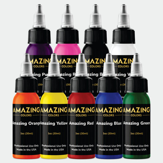 Amazing Colors Ink Set - Signature Set - 9 Colors (1oz.)